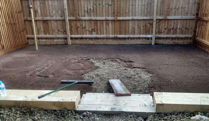 Before Turfing